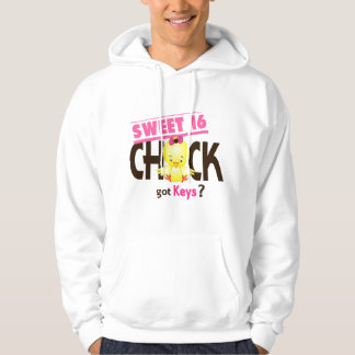 Söt 16 chick 1 sweatshirt med luva