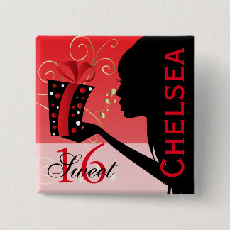 Söt 16-dagars flicka knapp