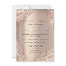 Söt 16:e Dress Spark Ro Guld Ombre