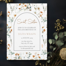 Söt 16 elegant av botaniska vilda blommor