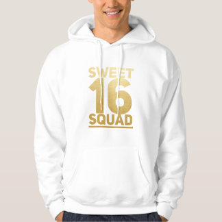 Söt 16 Födelsedagsfester Sexton Tonåring flicka Hoodie