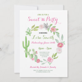 Söt 16 Födelsedagsfesters inbjudan till Fiesta Cac