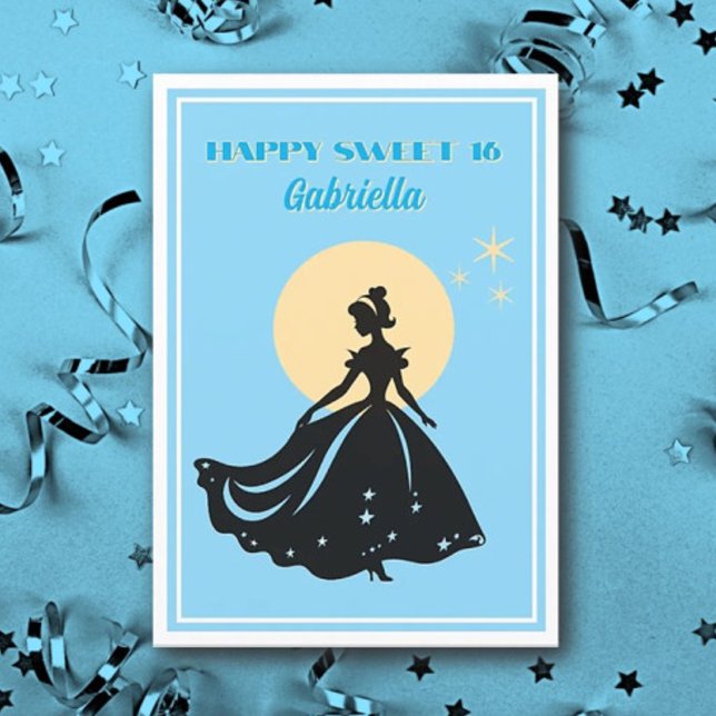 Söt 16! Grattis på födelsedagen-hälsningskort Kort (Skapare uppladdad)