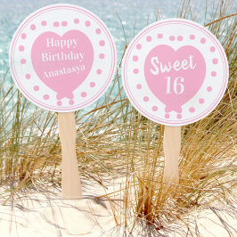 Söt 16 Grattis på födelsedagen Rosa Hjärtans eget 