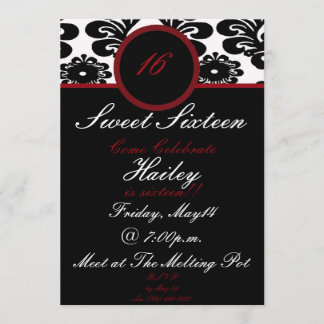 Söt 16... inbjudningar