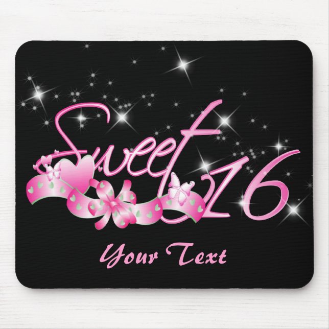 Söt 16 Keepsaké Mousepad Musmatta (Framsidan)