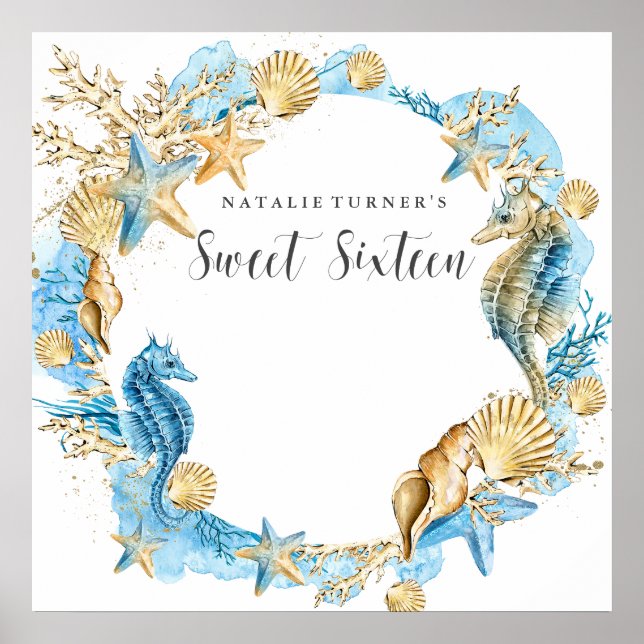 Söt 16 Namnteckning anslagstavla Poster (Framsidan)