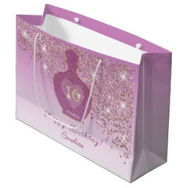 Söt 16 Rosé Doft Rose Guld Glitter