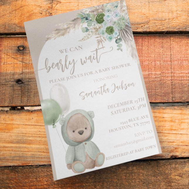 Söt 16 Sexton födelsedagsfest Boho blommig klännin Inbjudningar (Skapare uppladdad)