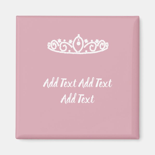 Söt 16 sextonde eller någon födelsedagsmagnet magnet (Framsidan)