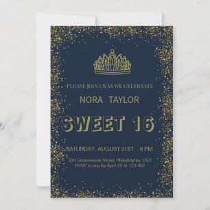 "Söt 16 Soirée: Glam, Glitz och Bra Times!" Inbjudningar