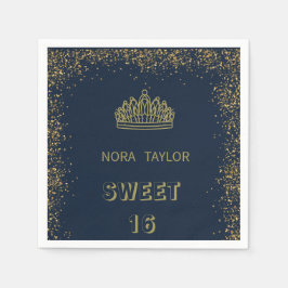 "Söt 16 Soirée: Glam, Glitz och Bra Times!" Pappersservett