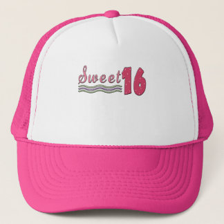 Söt 16 truckerkeps