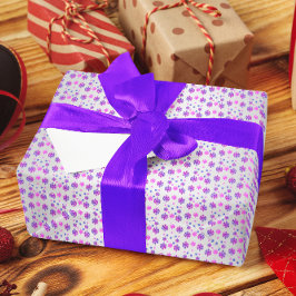 Söt 16 vintersnöflingor presentpapper