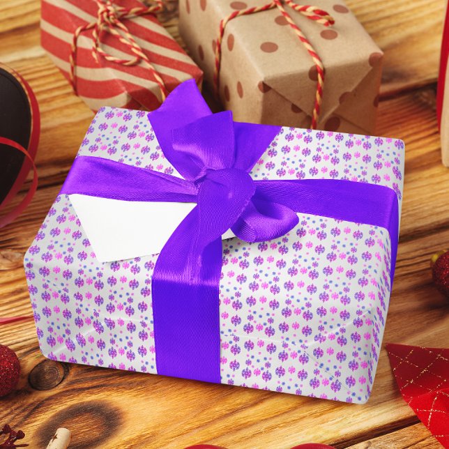 Söt 16 vintersnöflingor presentpapper (Skapare uppladdad)