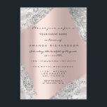 Söt 16th Dress Spark Ro Silver Grått Diamond Inbjudningar<br><div class="desc">Minimalism och elegans Elegant skript i mjukt vitt fullbordar utseendet. Behöver du hjälp med att spara datumformuleringen eller anpassningen? Kontakta mig via länken "Fråga den här designern" på den här sidans design för florenceK</div>