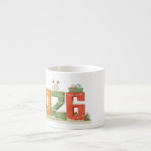 Söt 2026 Nyårs Espresso Mugg