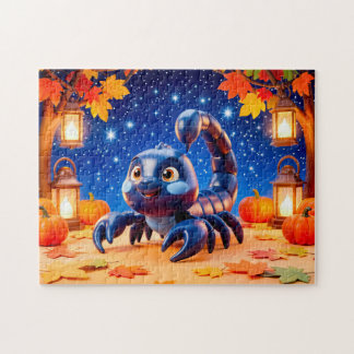 Söt 3D-zodiakskorpionkaraktär Pussel