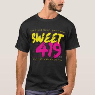 Söt 419 Retro Toledo Radio T Shirt