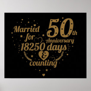 Söt 50-årsdag poster