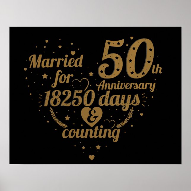 Söt 50-årsdag poster (Framsidan)