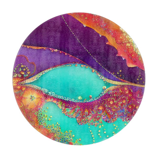 Söt Abstrakt Beachy Art (Framsidan)