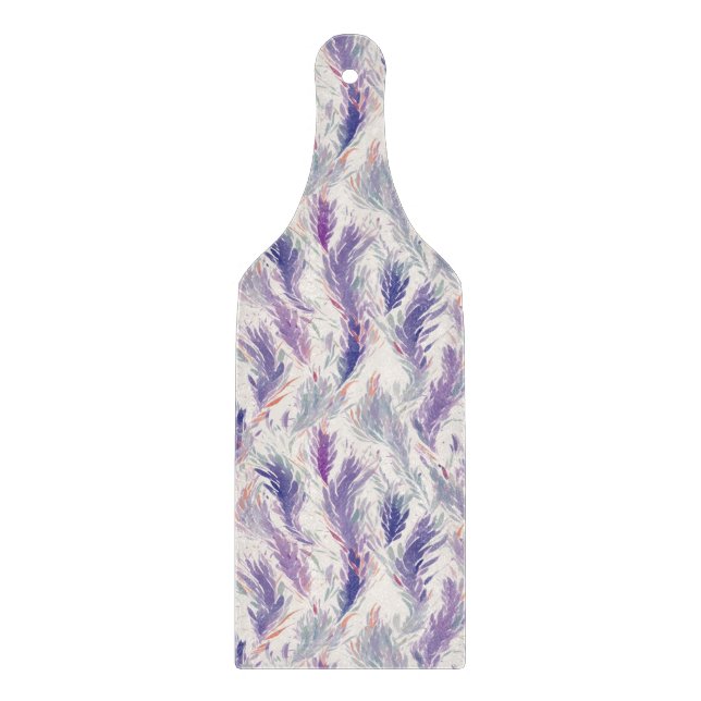 Söt Abstrakt Modern Blommigt Feather Mönster (Framsidan)