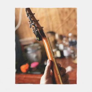 Söt Acoustic Guitar Fleecefilt
