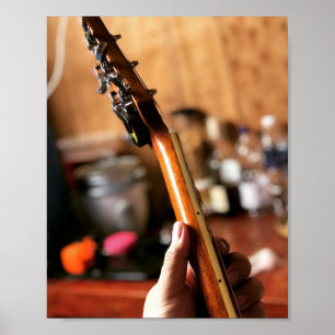 Söt Acoustic Guitar Poster