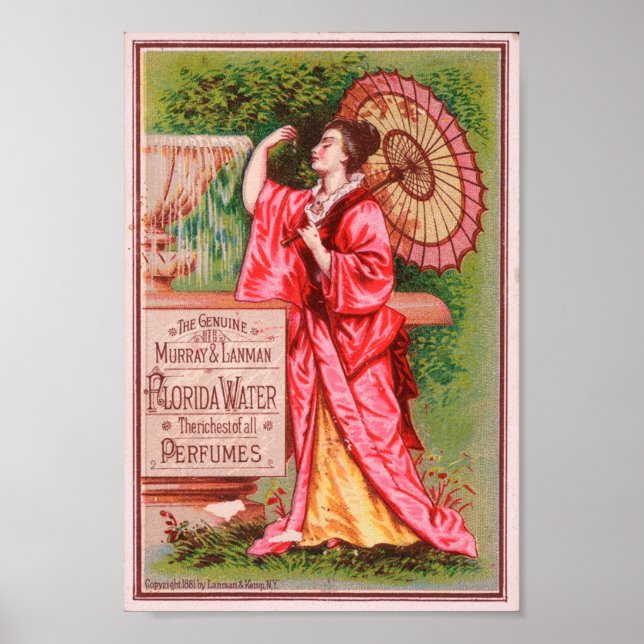 Söt Ad for Florida Vatten Poster (Framsidan)