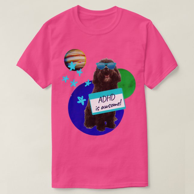 Söt adhd är fantastisk t shirt (Design framsida)