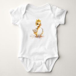 Söt Adsible Duckling Baby Anka i Dress T Shirt