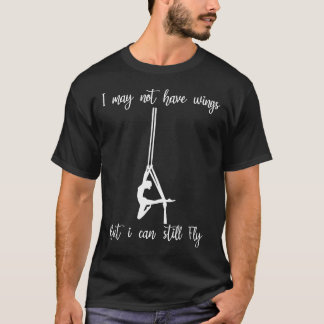 Söt Aerial Silks Akrobatik Cirkus Fitness Förestäl T Shirt