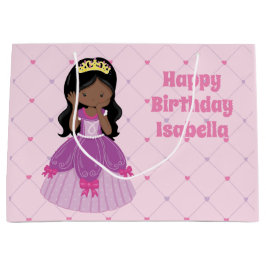 Söt African American Princess Rosa Birthday