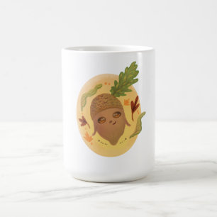 söt akustisk höst kaffemugg
