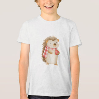 Söt akvarellillustration för barnkammare med liten t shirt