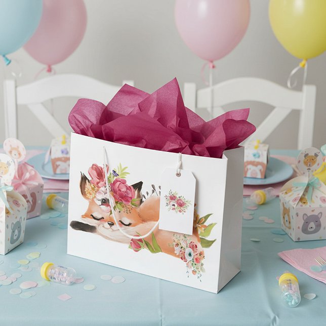 Söt akvarellräv  (Skapare uppladdad)