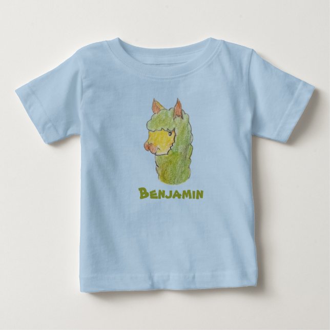 Söt alfakahfacekonst  t shirt (Framsida)