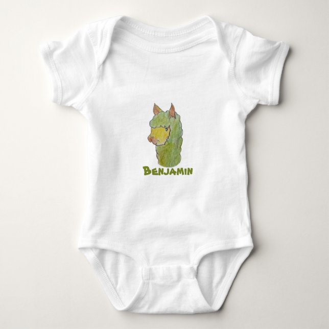 Söt alfakahfacekonst  t shirt (Framsida)