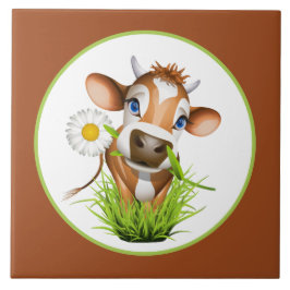 Söt älskare av foderkeramisk kaka från Land Kakelplatta