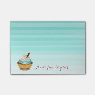 Söt älsklig snygg tjej-, Cupcake Post-it Block