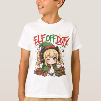 Söt Alv Jultröja För Barn T Shirt