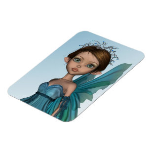 Söt älva magnet