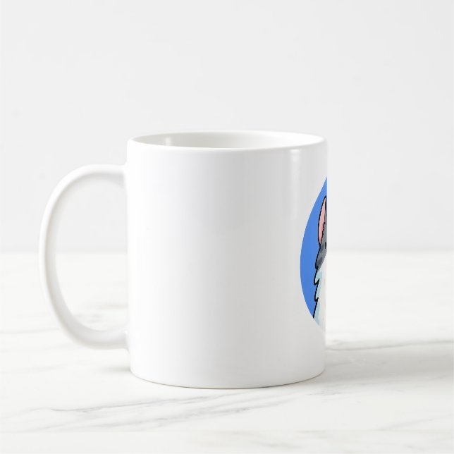 Söt amerikansk curl-katt kaffemugg (Vänster)