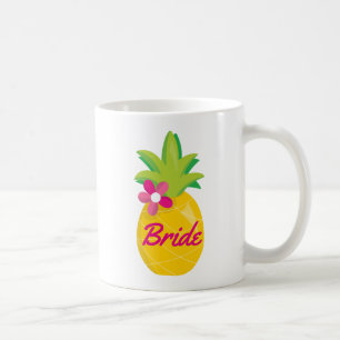Söt Ananäpple Bride Kaffemugg