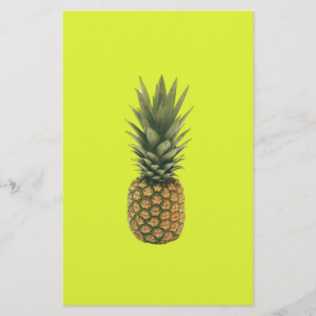 Söt ananas brevpapper (Framsida)
