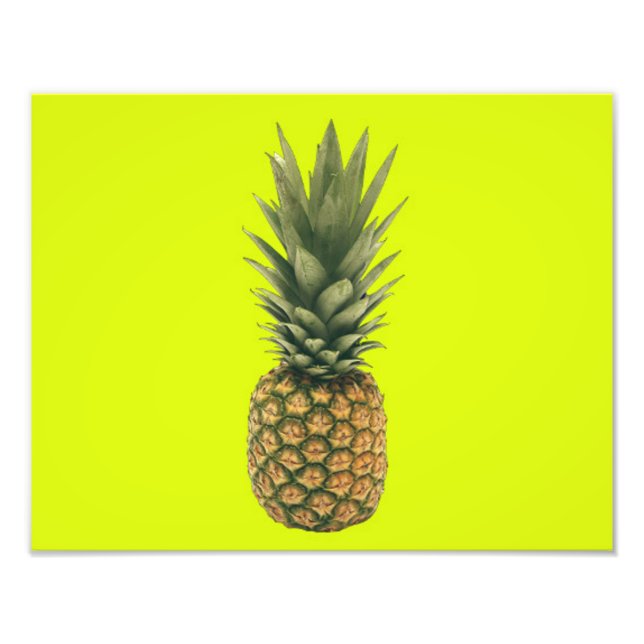 Söt ananas fototryck (Framsidan)