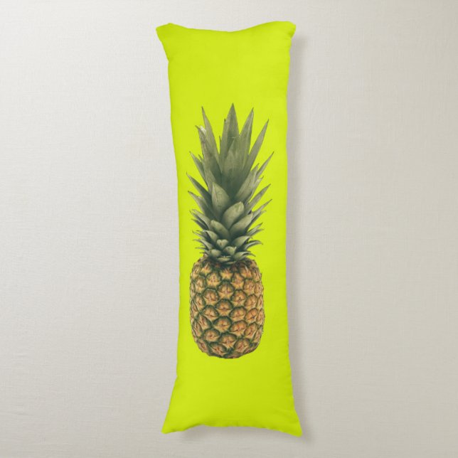 Söt ananas kroppskudde (Framsidan Vertikal)