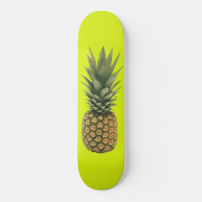 Söt ananas mini skateboard bräda 18,5 cm (Framsida)