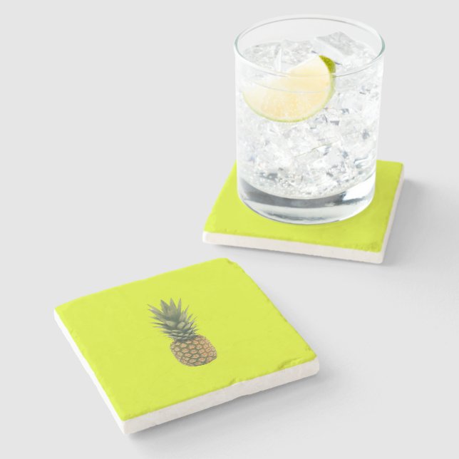 Söt ananas stenunderlägg (Sidan)
